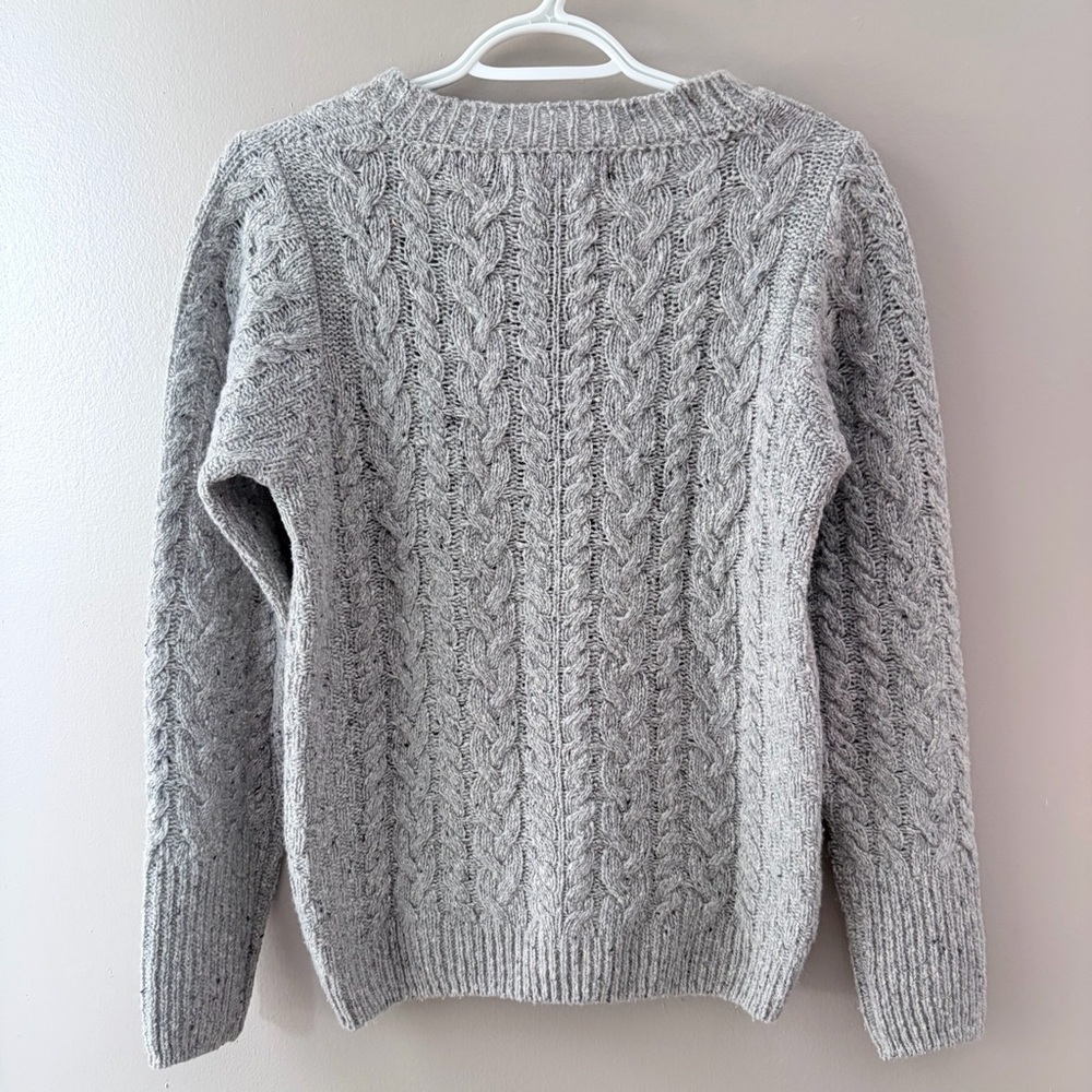 NWOT John Dolan Donegals Guideboat Co. Irish Wool Cashmere Sweater S - Picture 4 of 6